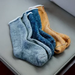 Women Rototo - Chaussettes Double Face - Jaune