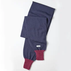 Women ROTOTO - Echarpe Sleeve - Bleu/Rose