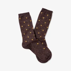 Women Royalties - Chaussettes Love - Aubergine