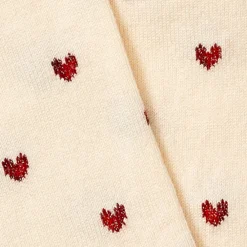 Women Royalties - Chaussettes Love - Ecru