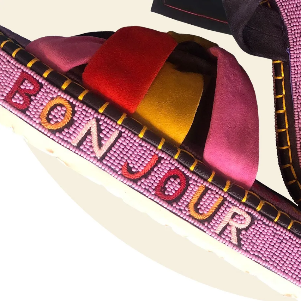 Women RUE DE LA LUNE - Sandales Bonjour - Fuschia