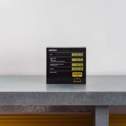 2067 SEIKO Réveil Seiko affichage digital - Jaune