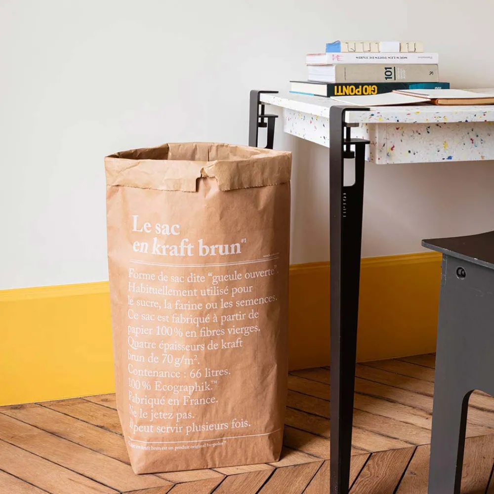 MERCI Sac en kraft brun