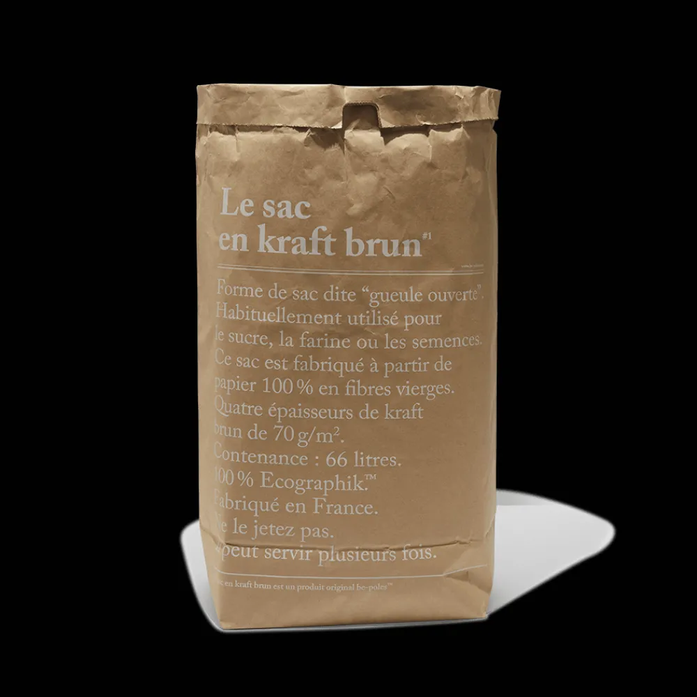 MERCI Sac en kraft brun