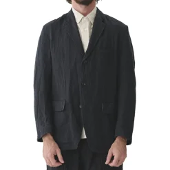 Sage de Cret - Veste Herringbone Tumbler - Gris foncé