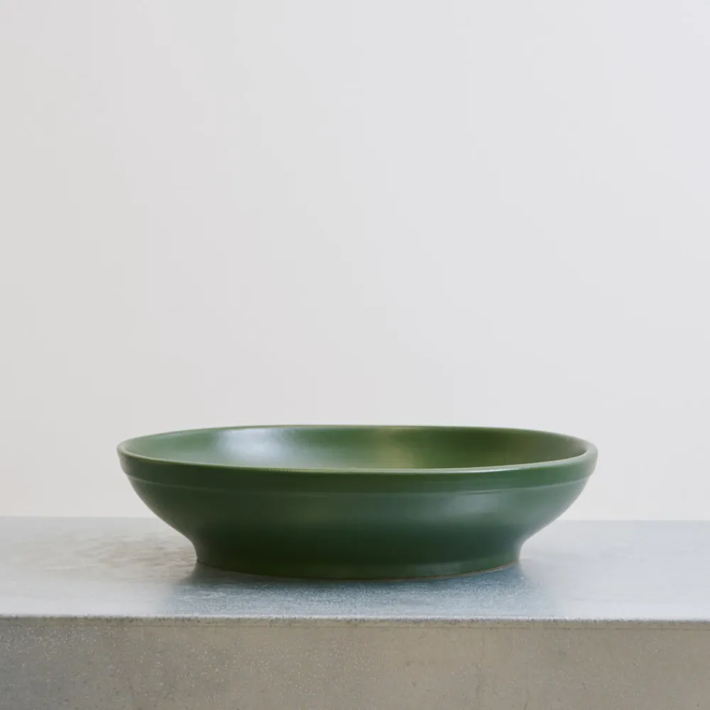 559 STONEWARE Saladier en grès fin - Kaki