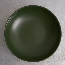 559 STONEWARE Saladier en grès fin - Kaki