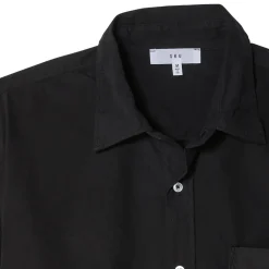Save Khaki United - Chemise en Poplin - Noir