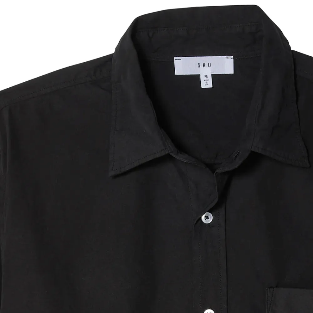 Save Khaki United - Chemise en Poplin - Noir