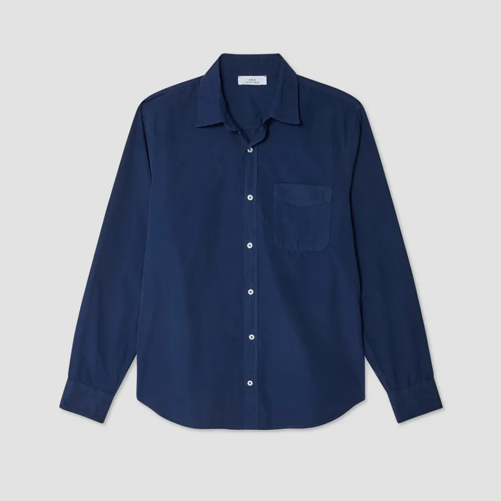 Save Khaki United - Chemise en Poplin - Marine