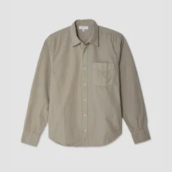 Save Khaki United - Chemise en Poplin - Kaki
