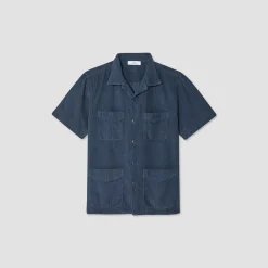 Save Khaki United - Chemise manches courtes - Marine