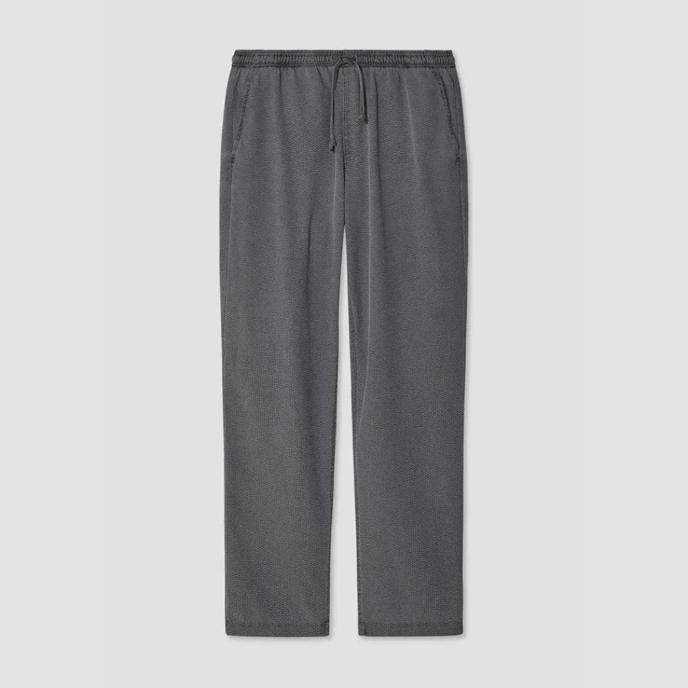 Save Khaki United - Chino Seersucker - Noir