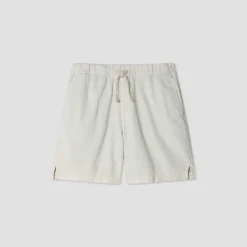 Save Khaki United - Short Velours - Ecru
