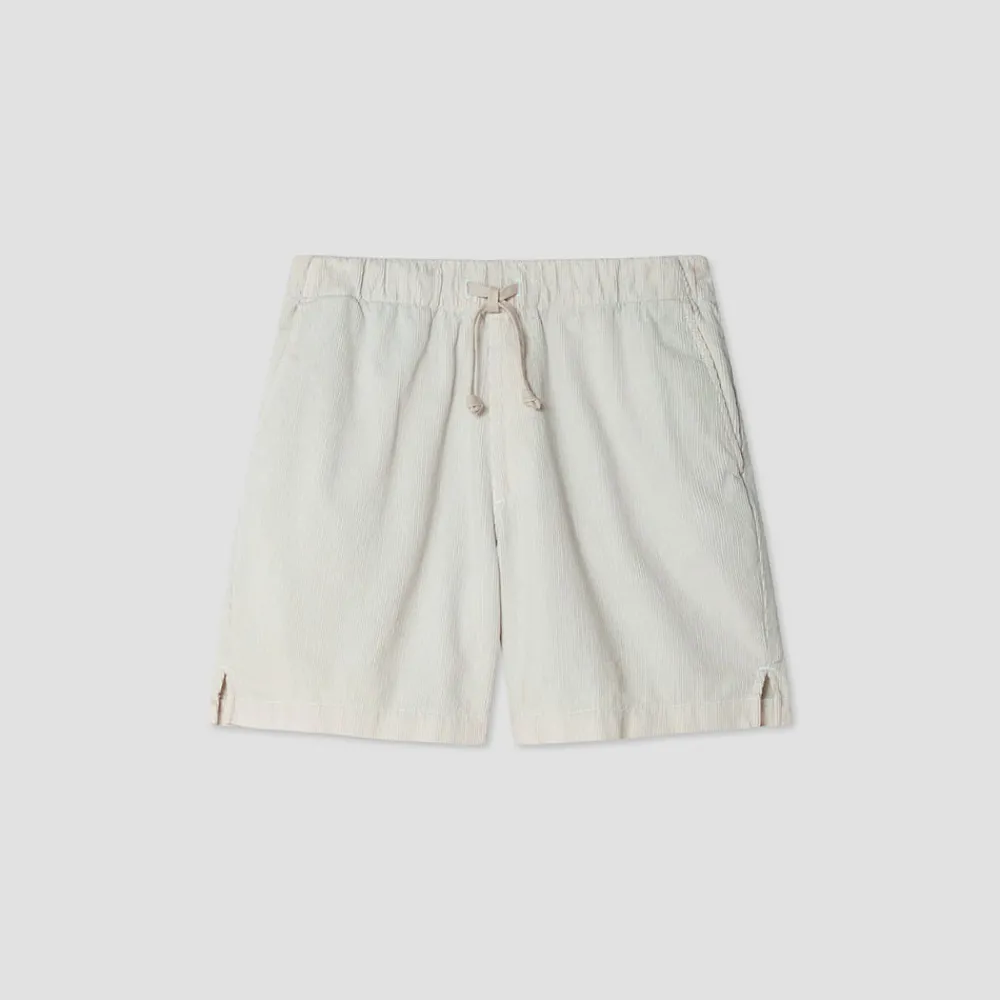 Save Khaki United - Short Velours - Ecru