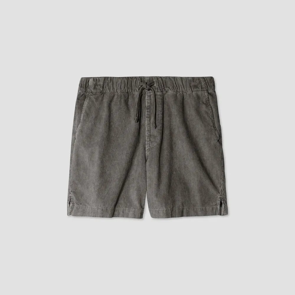 Save Khaki United - Short Velours - Noir