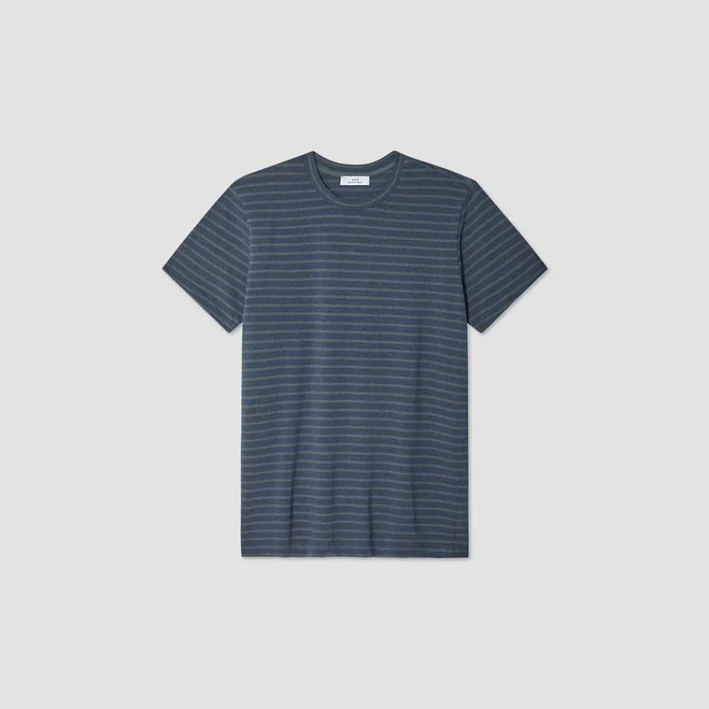 Save Khaki United - T-Shirt Rayé - Pine