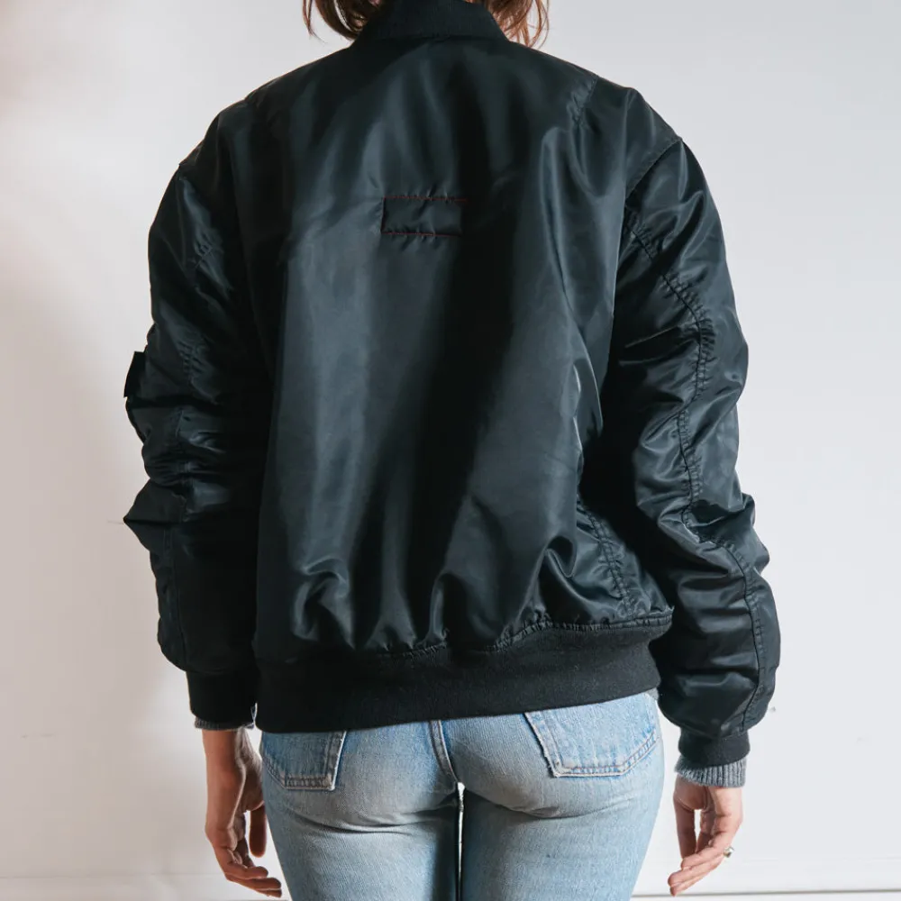 Women Schott x Merci - Bomber Vintage - Noir