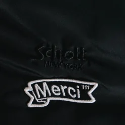 Women Schott x Merci - Bomber Vintage - Noir