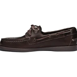 SEBAGO - Mocassins Portland Waxed - Marron