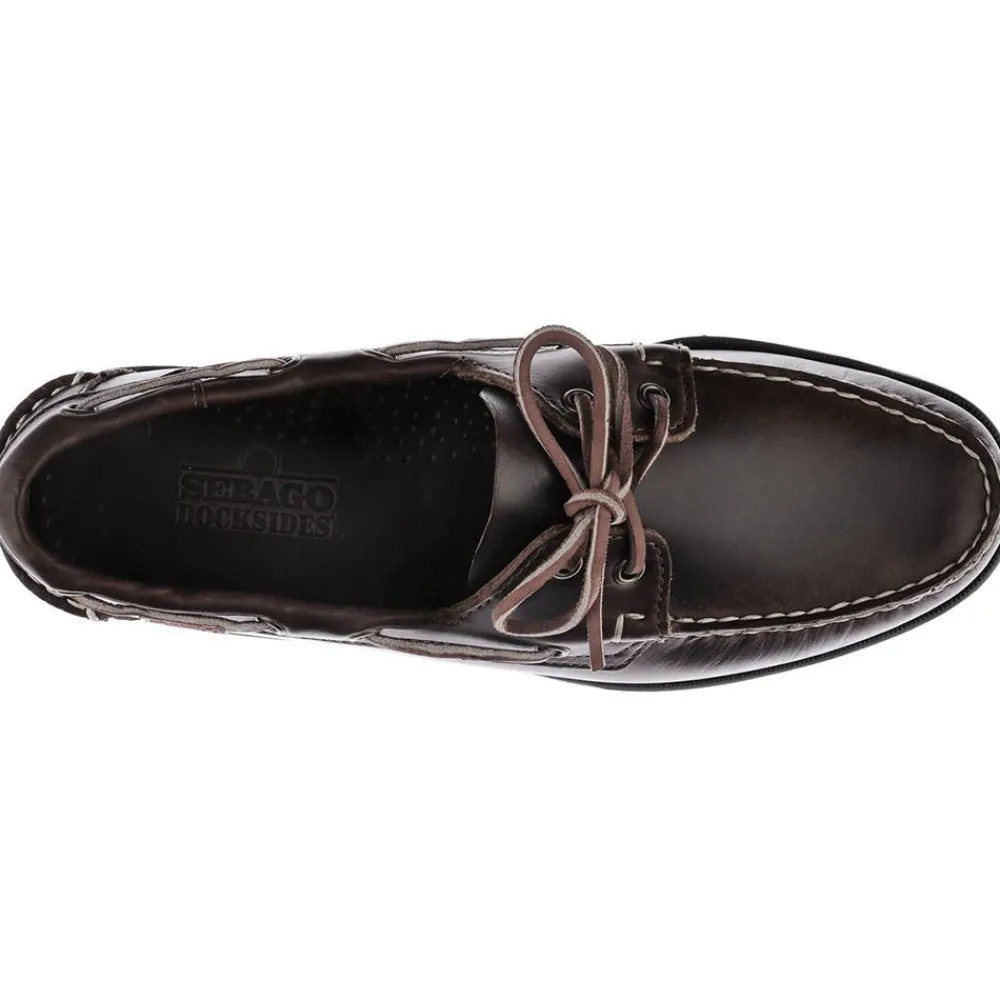SEBAGO - Mocassins Portland Waxed - Marron