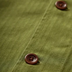SERVICE WORKS - Veste à chevrons - Pesto