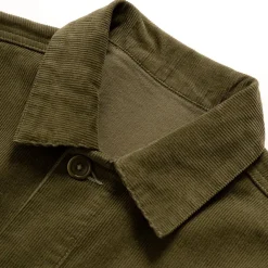 SERVICE WORKS - Veste en velours - Olive