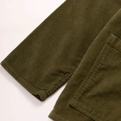 SERVICE WORKS - Veste en velours - Olive