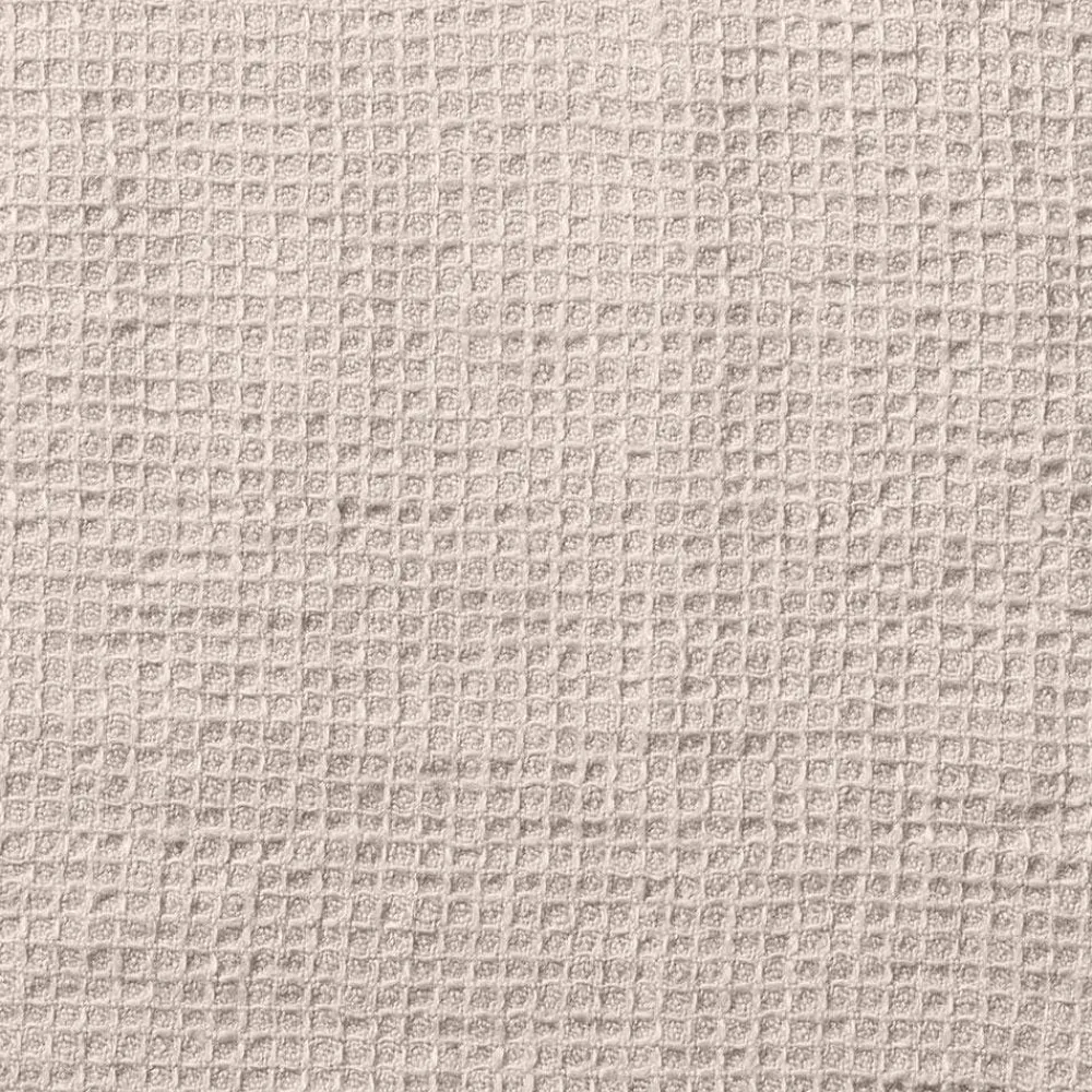 200 LINTEX Serviette de bain en lin - Nid d'abeille - Pierre