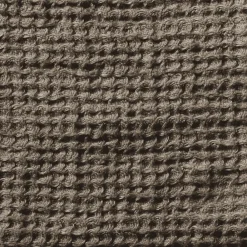 200 LINTEX Serviette de bain en lin - Waffle - Brun Cha Iro