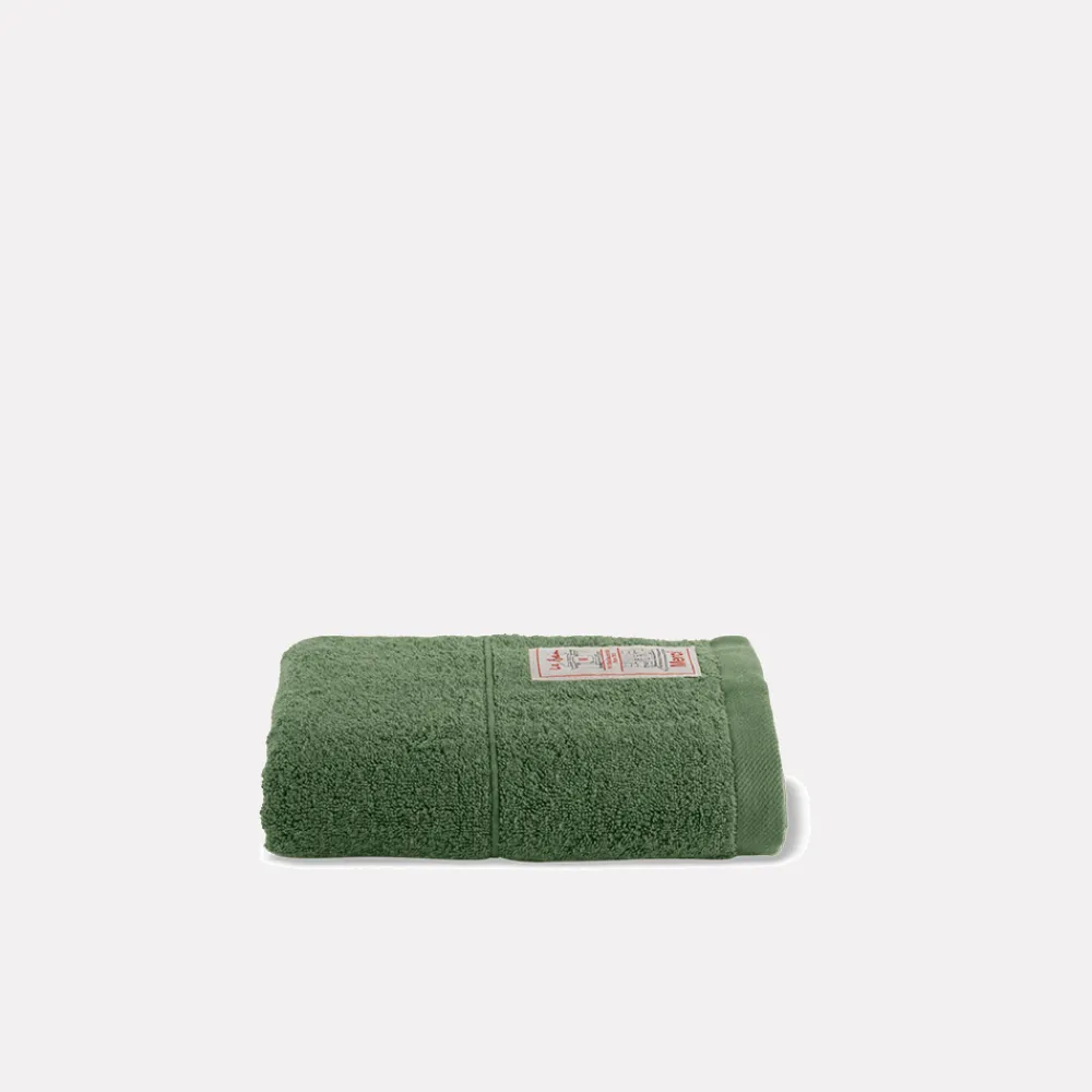 2100 GAZEX Serviette de bain en éponge - Vert d'Anduze