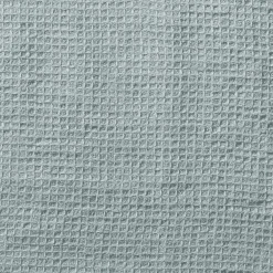 200 LINTEX Serviette de bain invité en lin - Nid d'abeille - Gris Vésuve