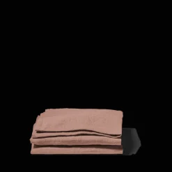 200 LINTEX Serviette de table en lin lavé - Rose Argile