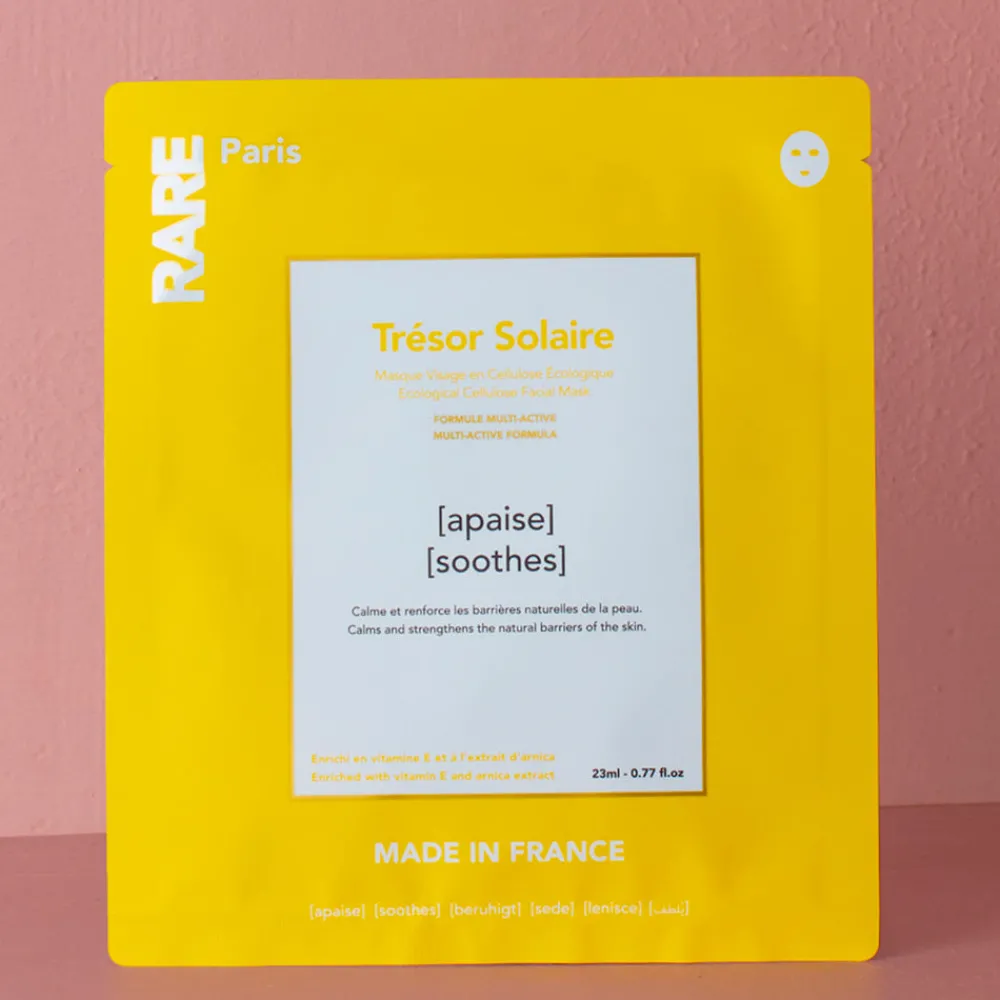 1067 RARE PARIS Set 5 masques - Trésor Solaire - Rare Paris