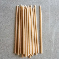 1061 CIERGERIE DES PREMONTRES Set de 25 bougies fines - Lin
