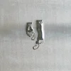 163 KIKKERLAND Set de 2 coupe-ongles pour mains et pieds - Argenté