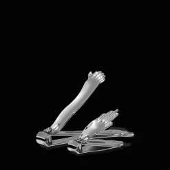 163 KIKKERLAND Set de 2 coupe-ongles pour mains et pieds - Argenté