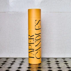 1017 SLS AGENCY Set de bougie Taper - Orange & Peach