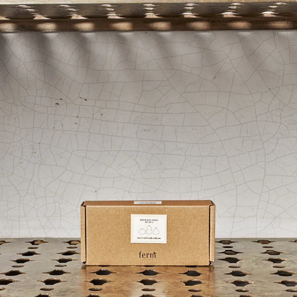 1027 MODERN LIVING Set de mini vases Komo - Ferm LIVING