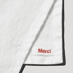 200 LINTEX Set de table en lin lavé - Blanc Optique