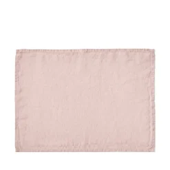 200 LINTEX Set de table en lin lavé - Beige Rosé