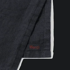 200 LINTEX Set de table en lin lavé - Bleu Encre