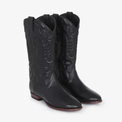Women SHILOH - Bottes en cuir - Noir