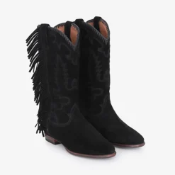 Women SHILOH - Bottes Midnight Franges - Noir