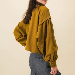 Women SIX SŒURS SIXSOEURS - Blouse Arlette - Marron