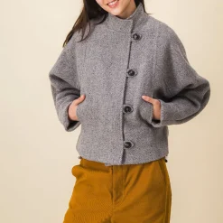 Women SIX SŒURS SIXSOEURS - Blouson Alba - Gris