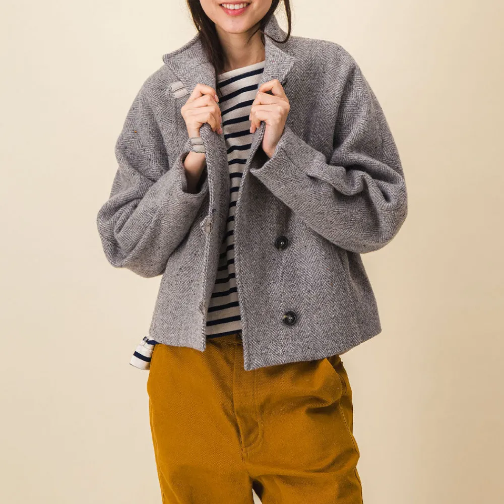 Women SIX SŒURS SIXSOEURS - Blouson Alba - Gris