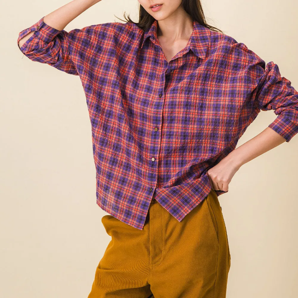 Women SIX SŒURS SIXSOEURS - Chemise Jamie - Violet