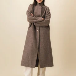 Women SIX SŒURS SIXSOEURS - Manteau Alexandra - Beige
