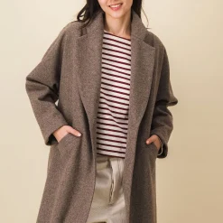 Women SIX SŒURS SIXSOEURS - Manteau Alexandra - Beige